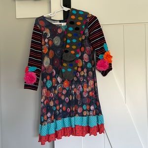 ZAZA COUTURE DRESS + TIGHTS